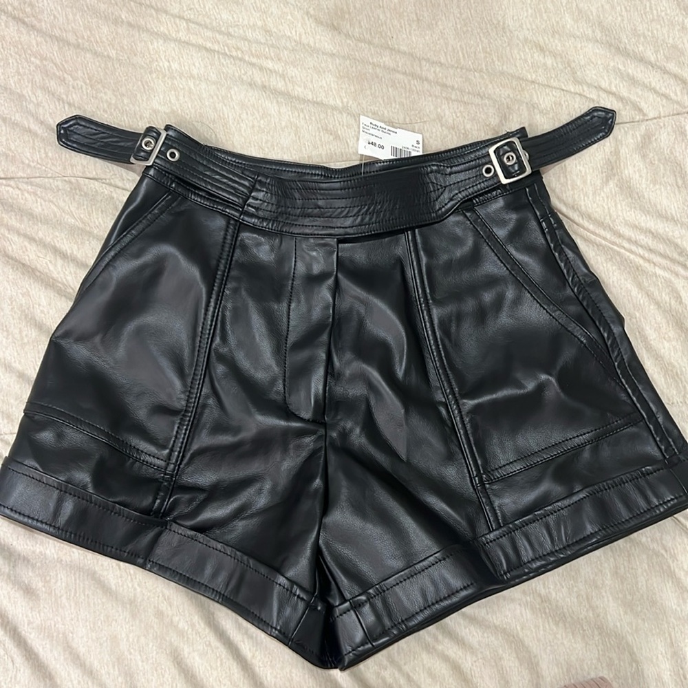 Leather Shorts high quality, never worn